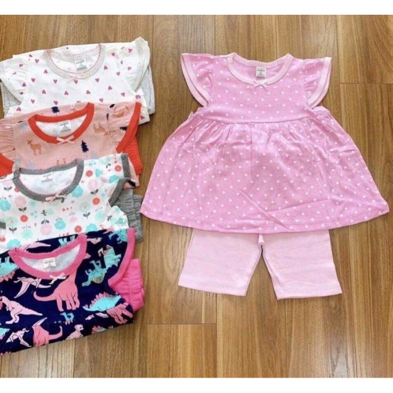 Bộ bé gái cotton chất đẹp