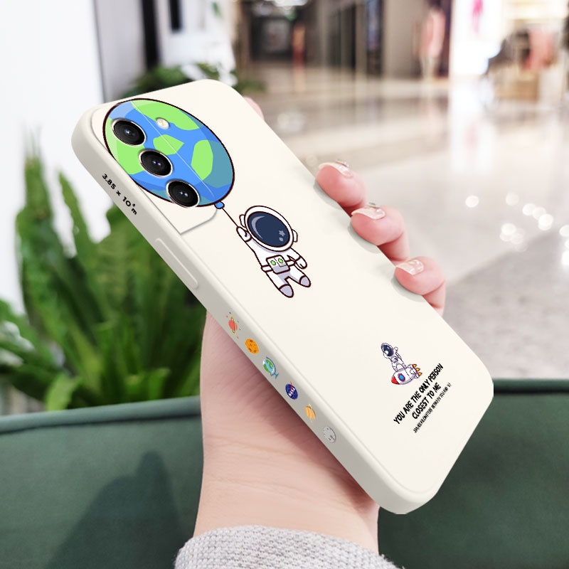 Ốp Điện Thoại Hình Phi Hành Gia Cho Samsung Galaxy S21 FE Ultra Plus