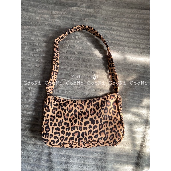 Túi đeo vai hoạ tiết hottrend da báo/ hồ điệp/ ngựa vằn/ bò sữa/ caro thời trang dành cho nữ