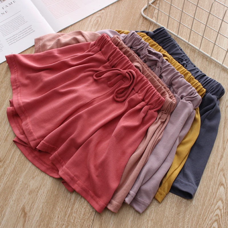 Quần đùi thun bigsize kiểu Hàn quốc QSBS008 có lưng chun co giãn - quần sooc đùi mặc nhà Dành cho người từ 40-95kg - HÀN