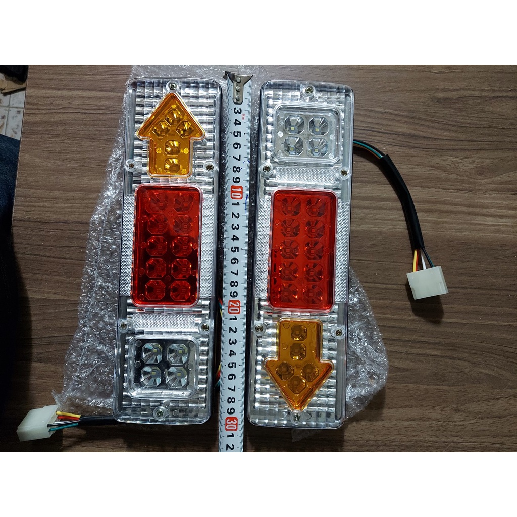 Đèn hậu ba gác, ba bánh, chế công nông, xe móc, máy nông nghiệp điện 12v