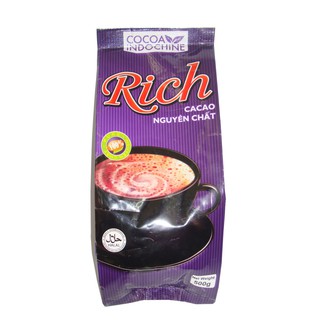 Cacao nguyên chất 100% Rich 500g