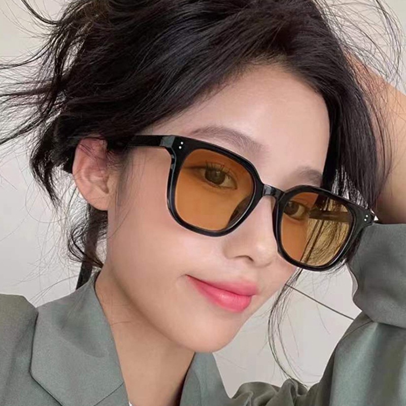 Kính Mát Gọng Vuông Nhiều Màu Mới Cho Nữ
