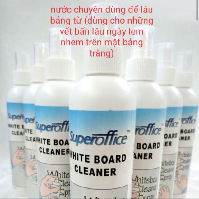 Dung dịch lau bảng từ 250ml (dạng xịt)