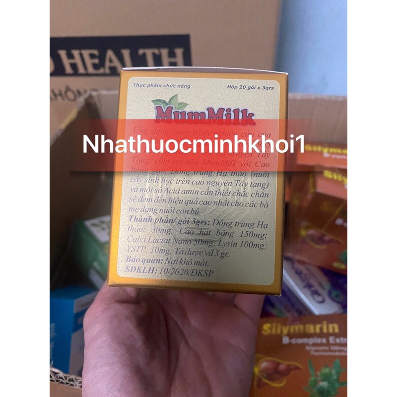 COMBO 5 HỘP MUMMILK ĐÔNG TRÙNG