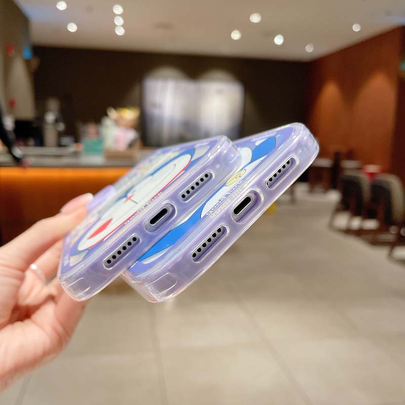 Ốp Điện Thoại TPU Silicon Mềm Chống Sốc In Hình Mèo Mặt Cười Cho Iphone 13 12 11 Pro Promax 6 6S 7 8 Plus X XR XSMax SE