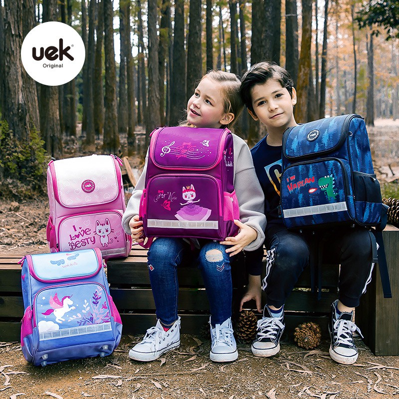 Balo UEK Student Bag Chống Gù Cao Cấp Cho Bé - Hàng Chính Hãng