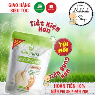 Hộp 6 Túi Tiện Dụng Nước Yến Sữa Gạo Dailynest (120ml x 6 Túi)