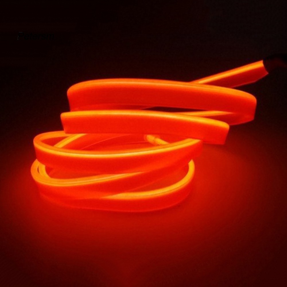 Dây đèn LED nhiều màu trang trí nội thất xe hơi dài 1/2/3/4/5m