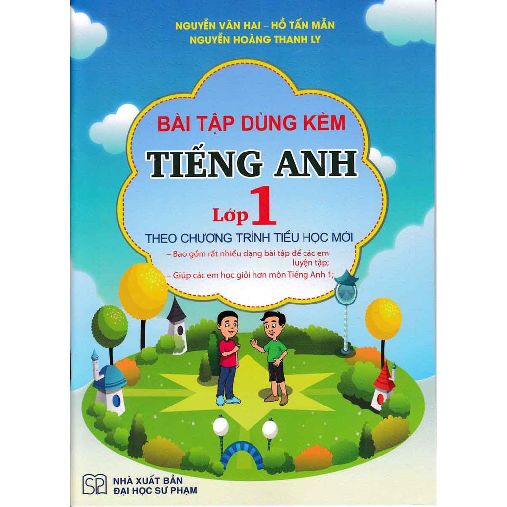 Sách - Bài Tập Dùng Kèm Tiếng Anh Lớp 1 (Theo Chương Trình Tiểu Học Mới)