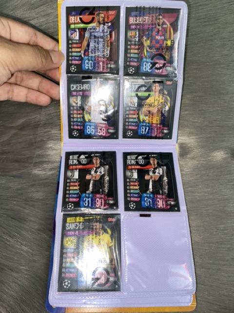 Thẻ MATCH ATTAX bán lẻ các mùa