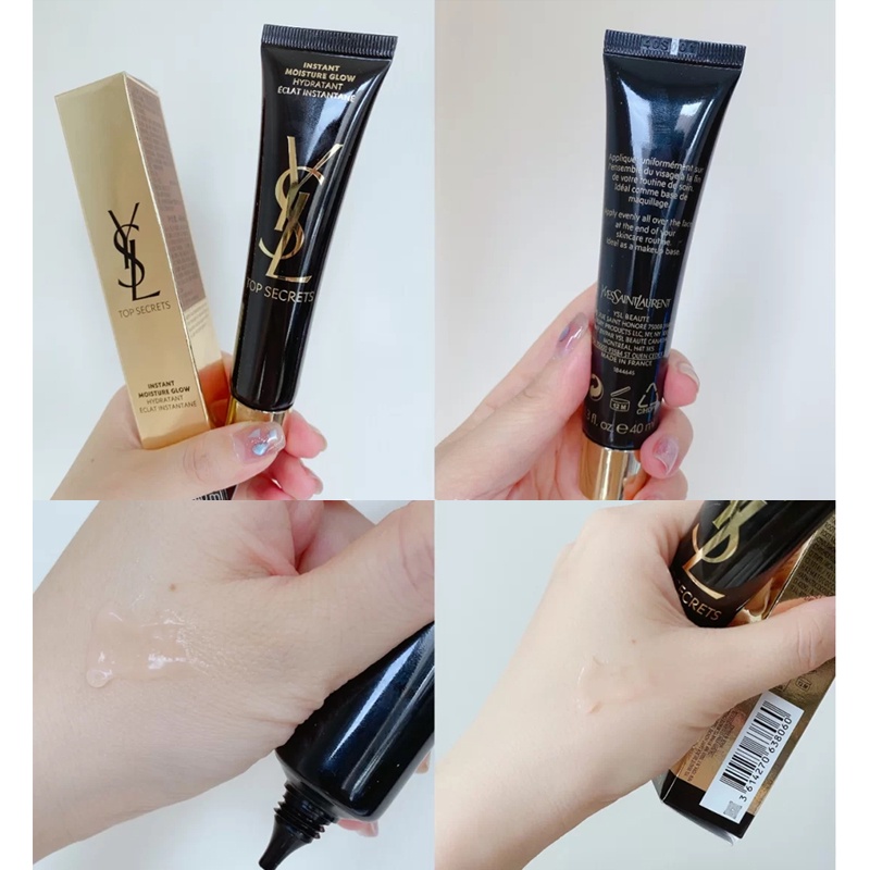 YSL Kem lót trang điểm 40ml bằng lụa satin màu đen làm sáng lỗ chân lông | BigBuy360 - bigbuy360.vn
