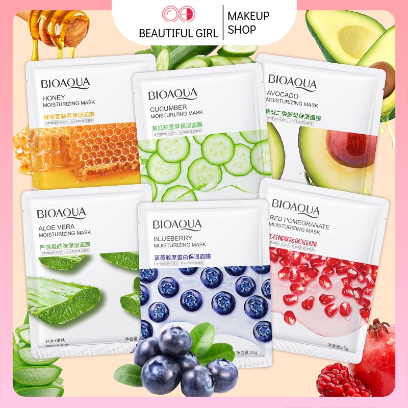 Mặt Nạ Centella asiatica Chiết Xuất Từ Dưa Leo Và Lô Hội Dưỡng Ẩm Làm Trắng Da