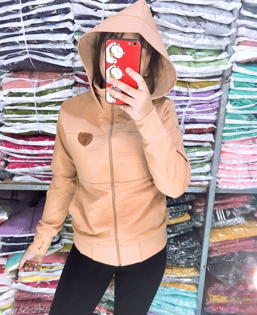 Aó khoác chống nắng nón to hình thật chụp thật