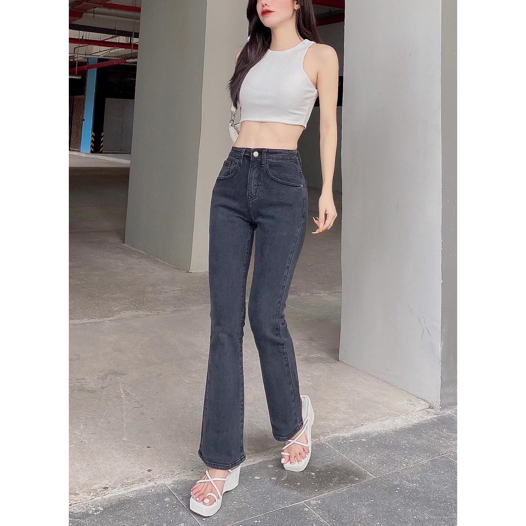 Quần jeans nữ ống loe