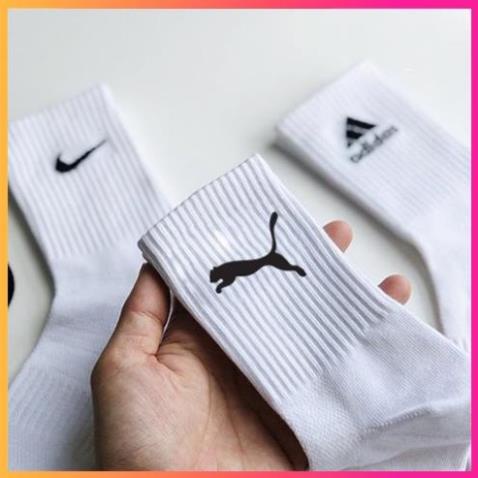 Tất vớ dệt kim Adidas, Nike, Puma, Mizuno, Jordan, Champion, Drew, NY, MLB. Cổ cao,nam nữ,thời trang, thể thao, đá bóng.