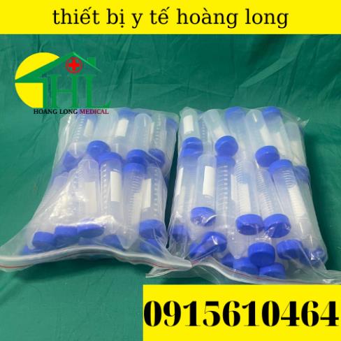 Ống ly tâm , ống Falcon 50ml đáy nhọn chuyên dụng 20 cái