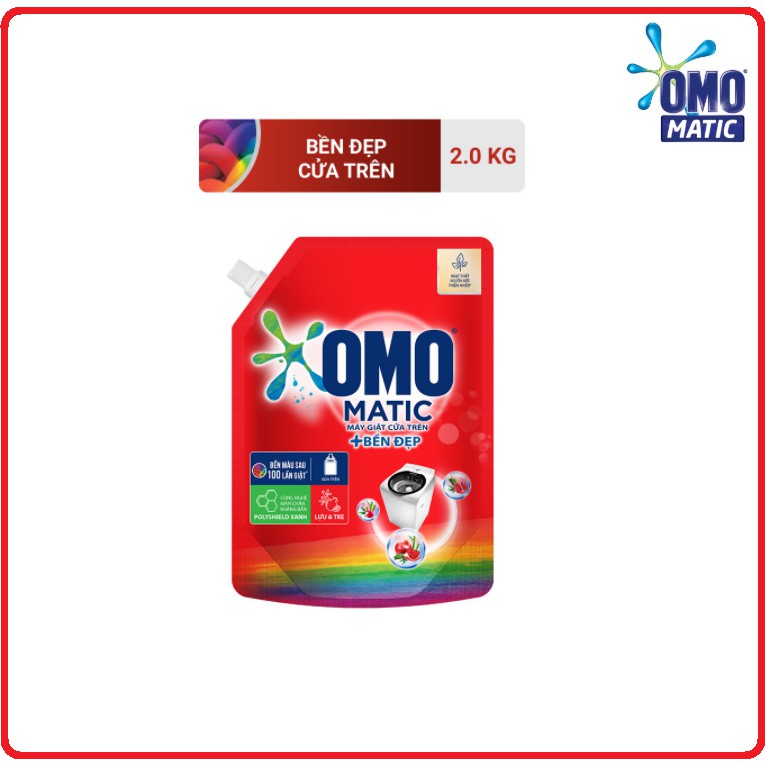 Nước Giặt OMO MATIC Túi 2,2Kg/2Kg