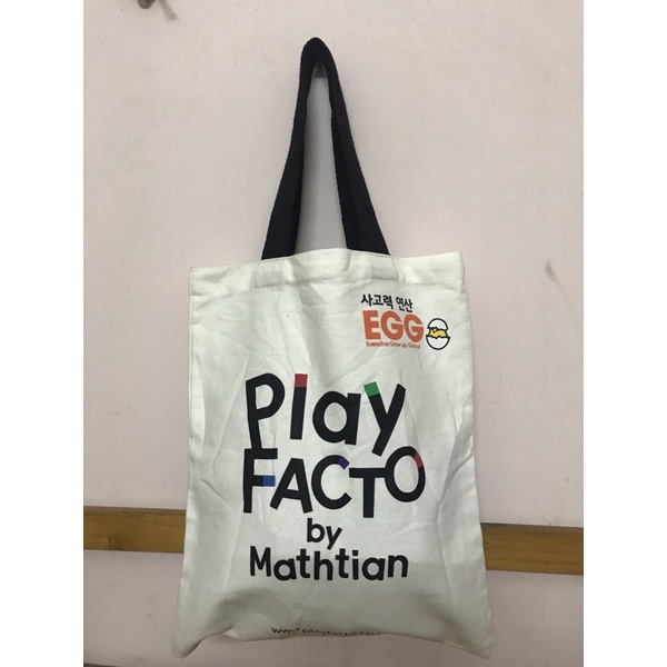 Túi tote size nhỏ quai đen