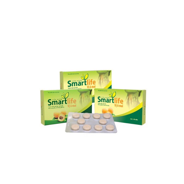 Viên ngậm Smartlife vị ô mai
