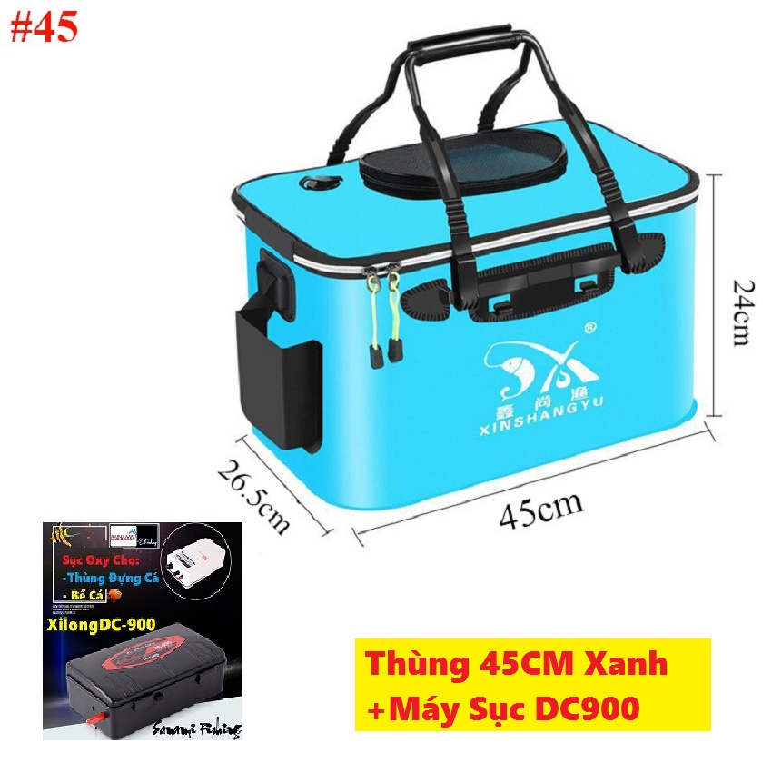 Thùng Đựng Cá Đi Câu  Cao Cấp Đa Năng [HÀNG CHẤT LƯỢNG CAO] - Sanami Fishing
