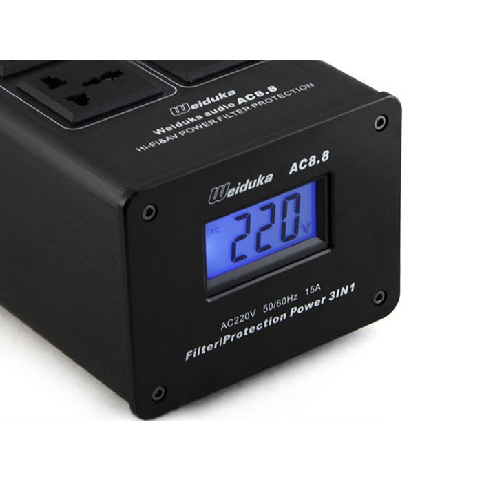 Bộ lọc điện dùng cho thiết bị âm thanh Weiduka AC8.8 3 in 1