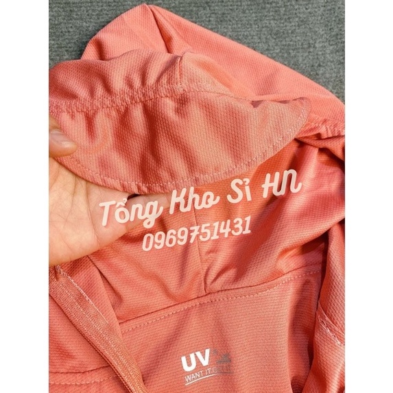 Choàng nắng 2 lớp có lưới thoáng khí, làm mát