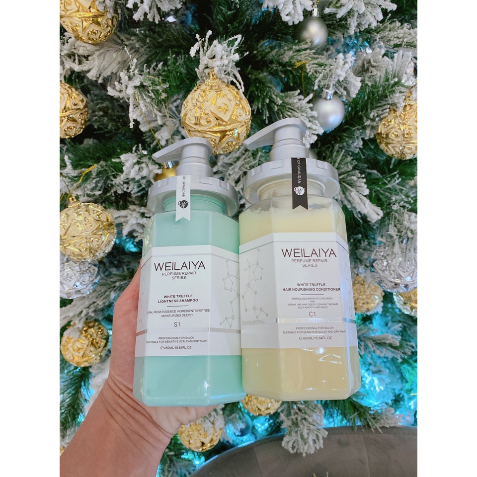 [Voucher30K][MINI TEST]Set gội xả, Phục Hồi Tóc Hư Tổn Đa Tầng Nấm TRUFFLE WEILAIYA giúp Chăm Sóc Tóc Khô Xơ Gãy Rụ | BigBuy360 - bigbuy360.vn