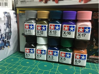 Sơn Tamiya gốc Enamel 10ml (X1-X20)