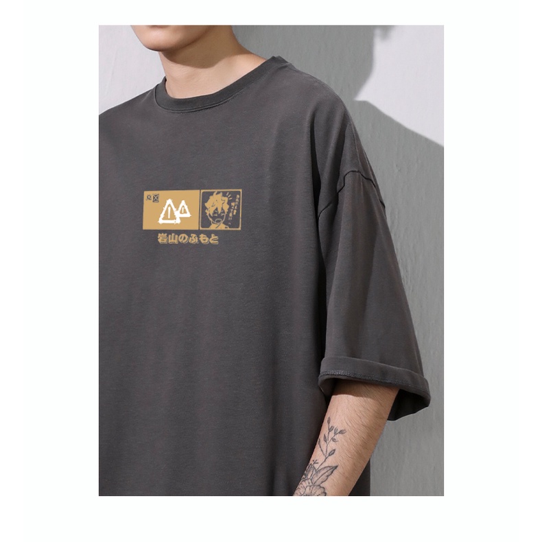 Áo Thun Form Rộng Tay Lỡ Unisex Nam Nữ ONEZ , Áo phông oversize form rộng SO1