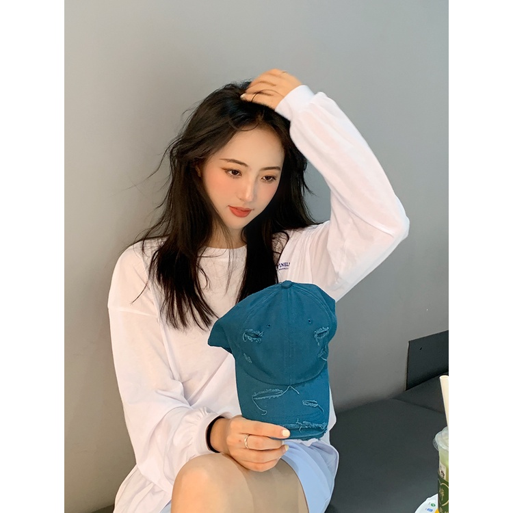 Mũ Lưỡi Trai Mềm Chống Nắng Phong Cách Hip Hop Thời Trang Cho Nữ