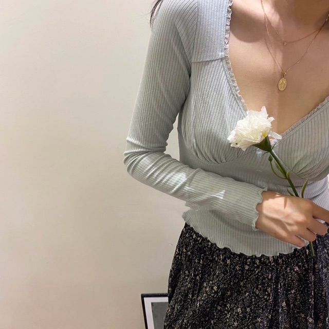 Áo thun dài tay cúp ngực F21 | BigBuy360 - bigbuy360.vn