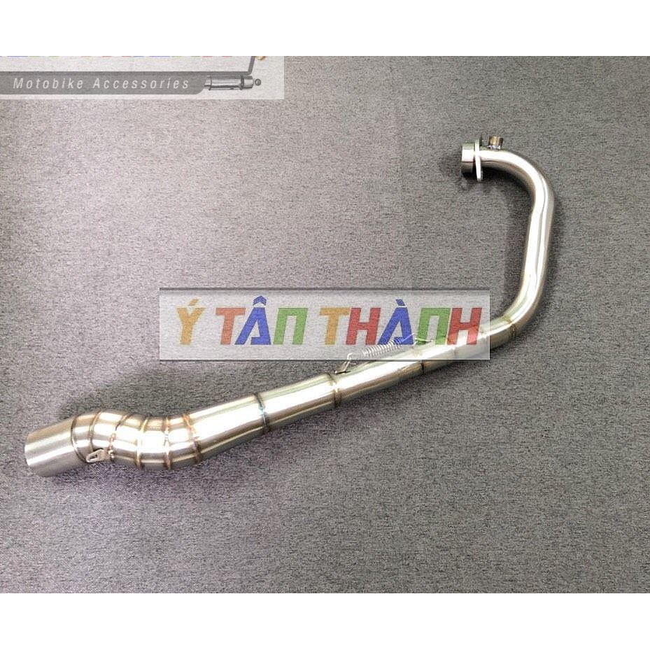cổ pô 2 khúc inox 304 STB raider fi MS777
