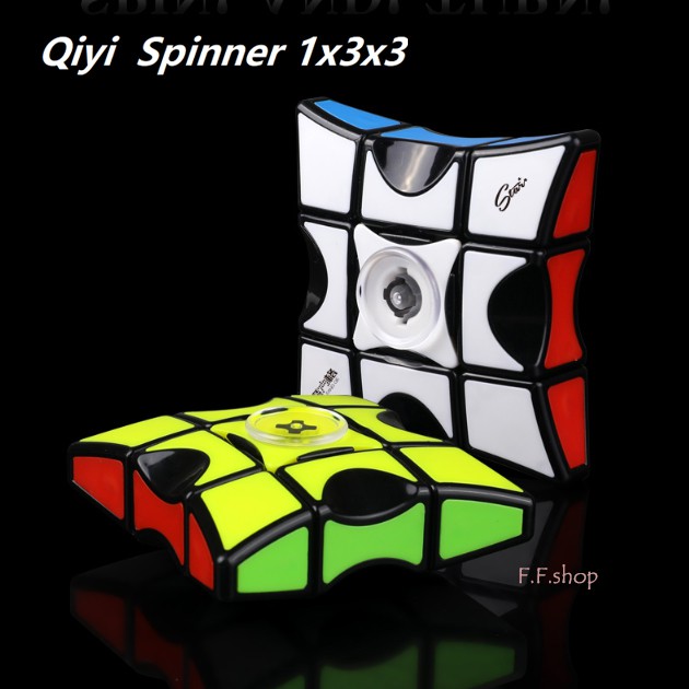 Qiyi Mofangge 133 Magic Cube Windmill Spinner 1x3x3 Puzzle Magic Cube toys Đồ chơi xoay bằng tay kích thước 1x3 X 3