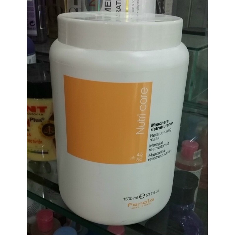 HẤP DẦU FANOLA NUTRICARE CHỮA TRỊ TÓC HƯ TỔN 1500ml ( hàng chính hãng)