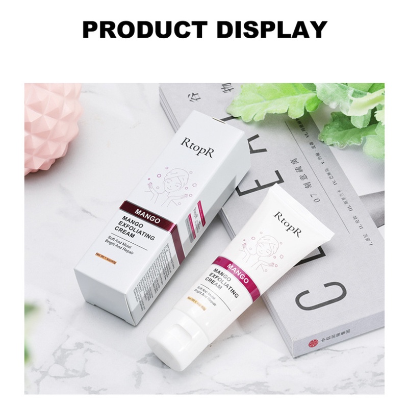 [Hàng mới về] Gel tẩy da chết RtopR Mango Exfoliating Cream làm trắng da sạch mụn dưỡng ẩm
