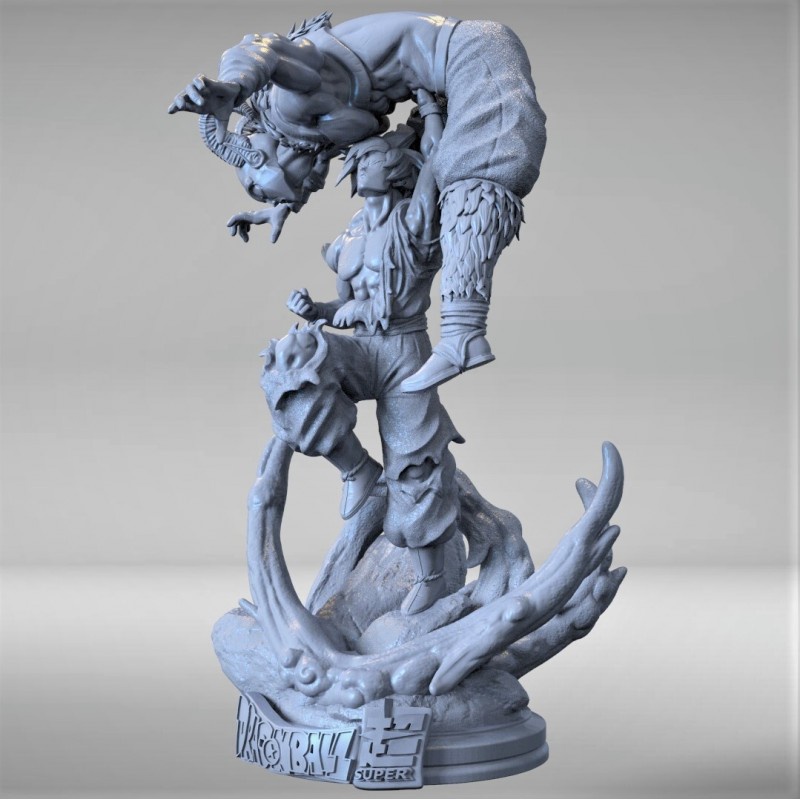 File in 3D Goku vs Moro Dragon Ball - Dragon Ball