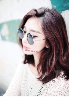 Kính râm Mắt tròn xoe chống nắng chống Uv cho nam nữ