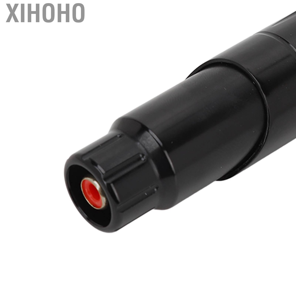 Xihoho Rotary Cartridges Tattoo Pen Aluminum Alloy Black Lightweight High Speed Adjustable Machine with RCA Cord