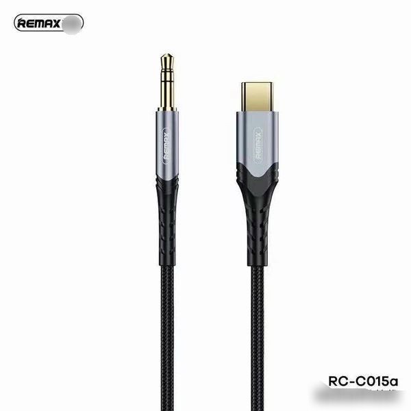 Cáp chuyển đổi âm thanh type C to 3.5mm remax RC C015A -Hàng chính hãng