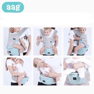 Địu agg cho bé nhà Bún
