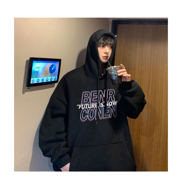 Áo Hoodie phong cách Ulzzang Hàn Quốc tay dài hình Benr Conen phong cách cá tính CoolZ C009