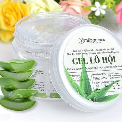 Gel Lô Hội Aloe Vera Gel 150g Milaganics