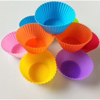 [Có sẵn] KHUÔN SILICON BÁNH CUPCAKE LÀM NẾN