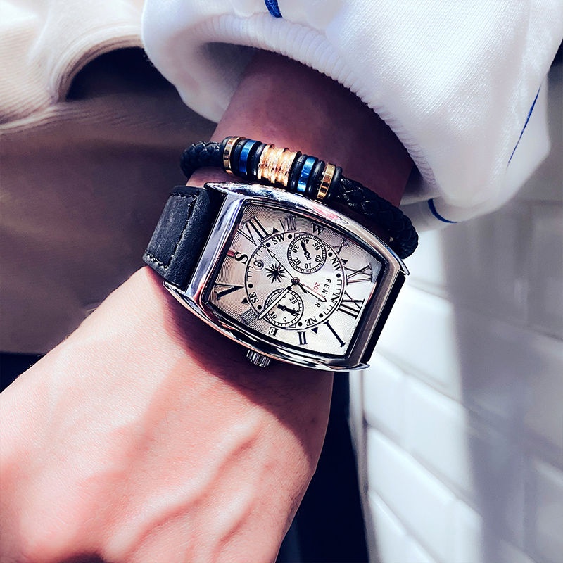 Đồng Hồ Nam Chống Thấm Nước Phong Cách Hàn Quốc