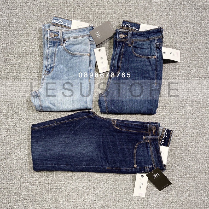 ẢNH TỰ CHỤP Skinny jeans trơn dài 94cm