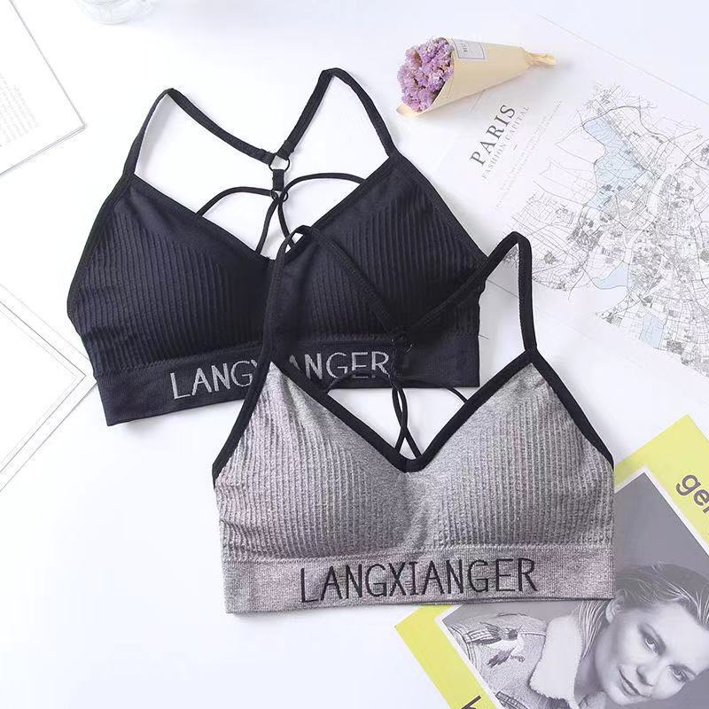 Bộ Đồ Lót Thể Thao Không Gọng Thoải Mái Dành Cho Nữ