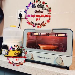 Lò nướng Bear loại 9L ( Hà gấu- Hàng order) có phụ kiện kèm theo  hagauorder hagauorder