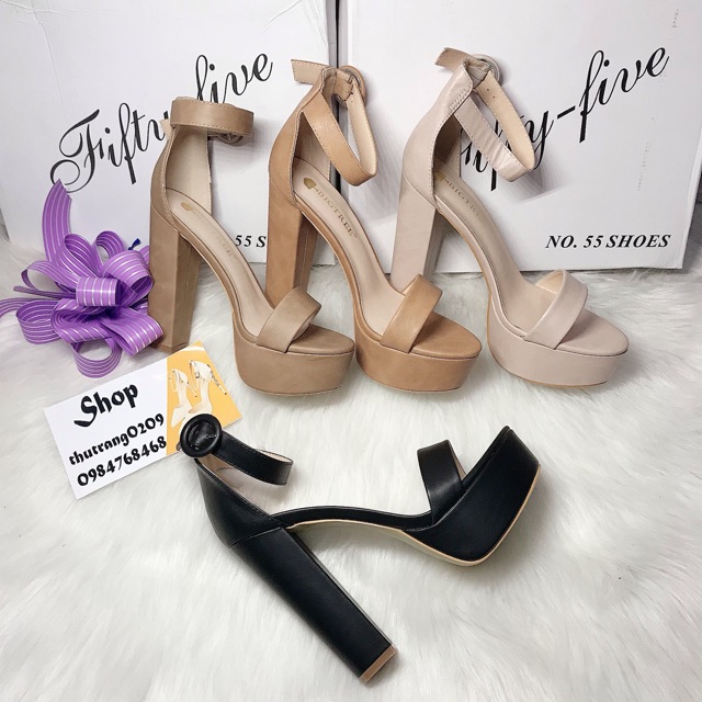 Giày cao gót Bigtree giày cao gót đẹp sang trọng hàng chính hãng bảo hành 1 năm 1550-1