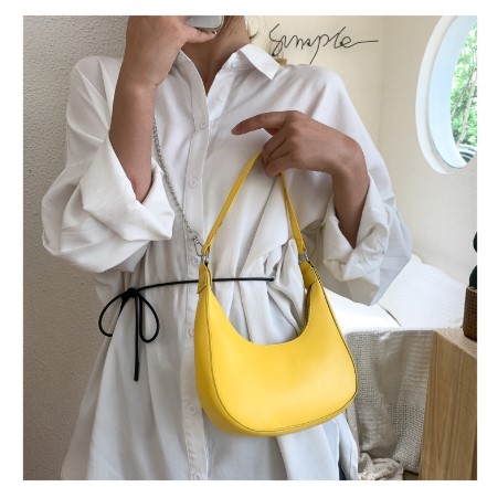 Túi Messenger màu trơn phong cách mùa hè thời trang cho nữ